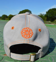 Load image into Gallery viewer, Grey cotton baseball cap with AYA branding