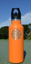Load image into Gallery viewer, Orange 500ml stainless steel insulated water bottle