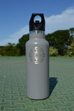 Load image into Gallery viewer, Dark Grey 500ml insulated stainless steel water bottle

